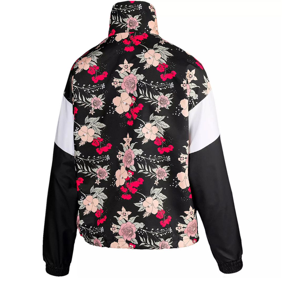 Puma AOP Womens Black/Pink Jacket