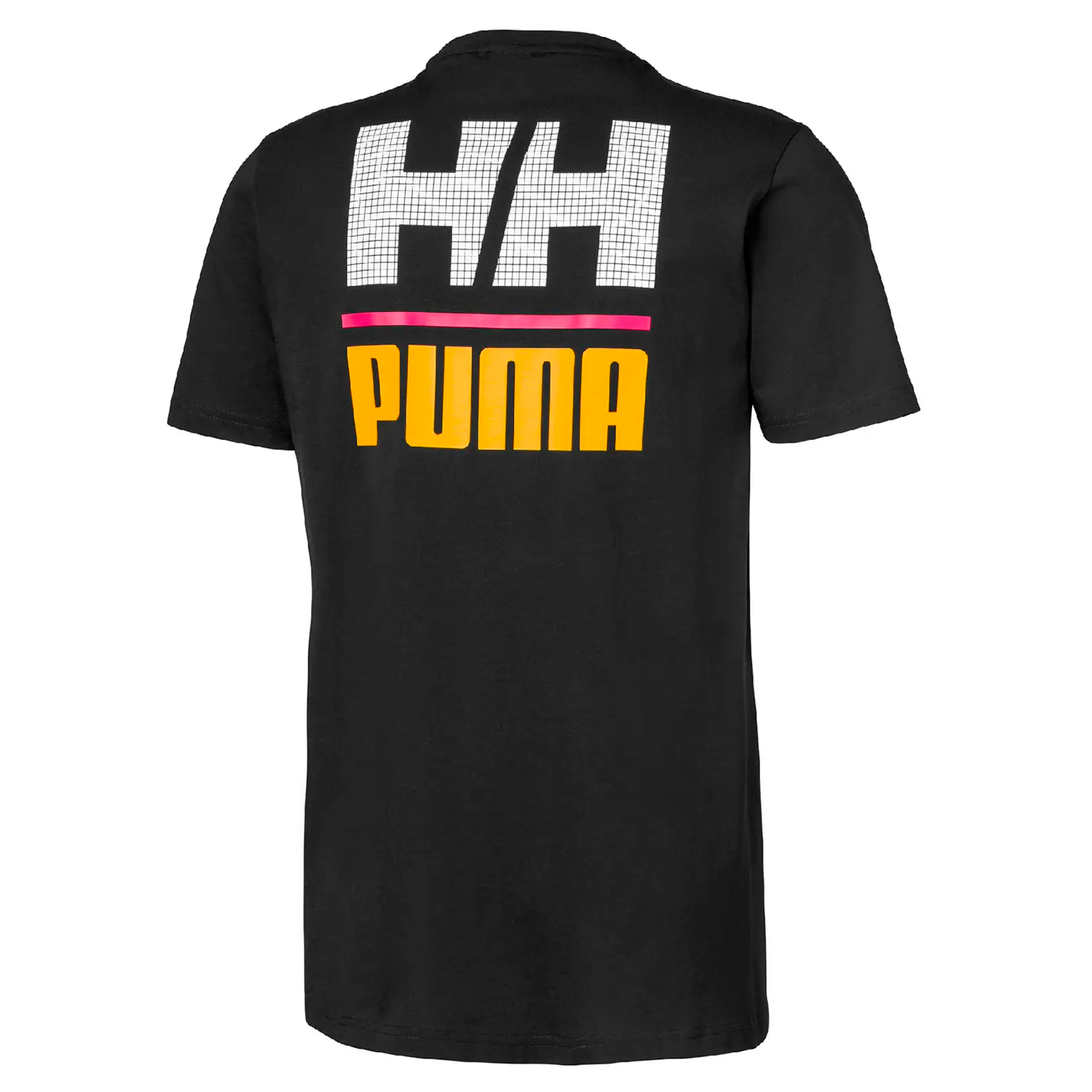 Puma x Helly Hansen Logo Black Tee Graphic Mens T-Shirt 597147 01