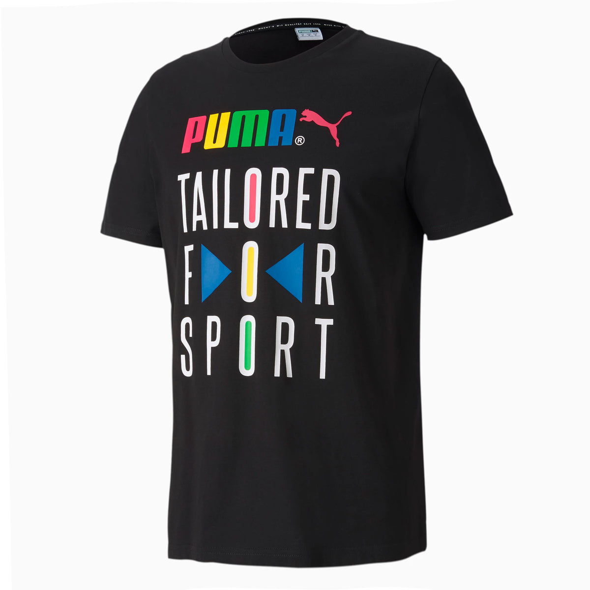 Puma Tailored For Sport Mens Black T-Shirt