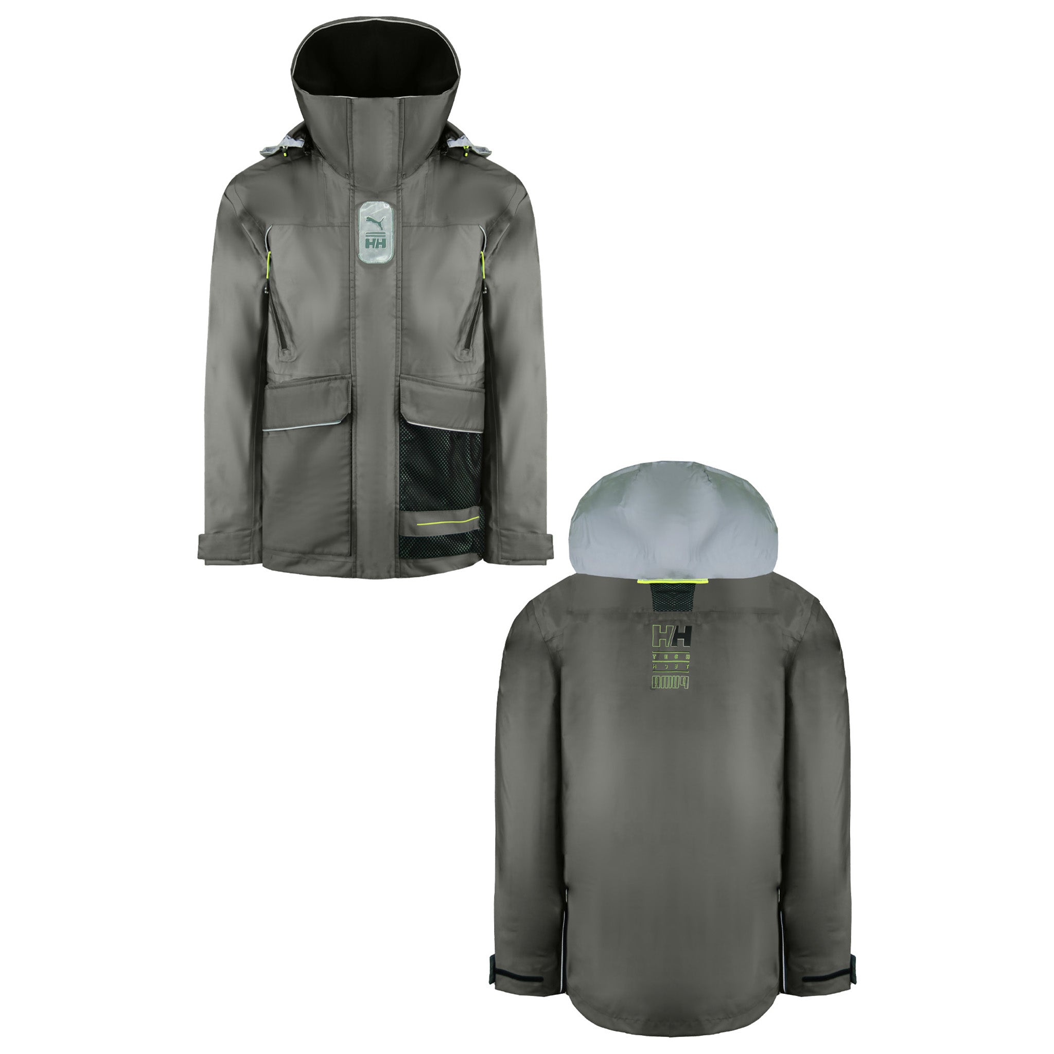 Puma x Helly Hansen Mens Dark Grey Jacket