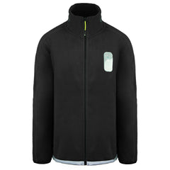 Puma x Helly Hansen Mens Black Polar Fleece Jacket