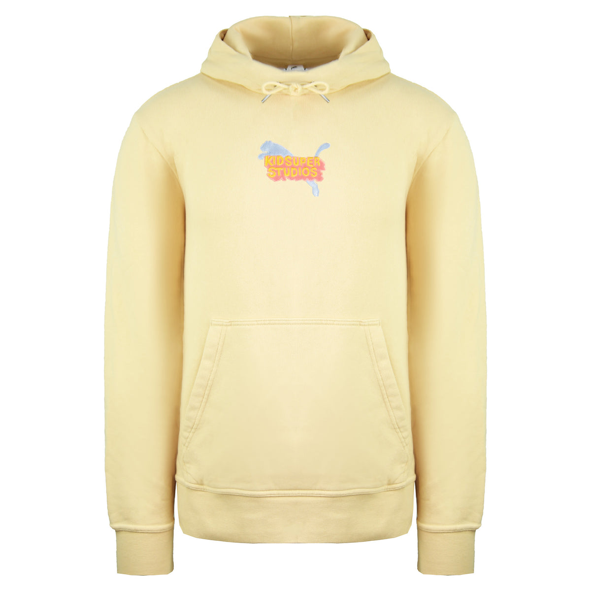 Puma x Kidsuper Studios Mens Peach/Honey Graphic Hoodie