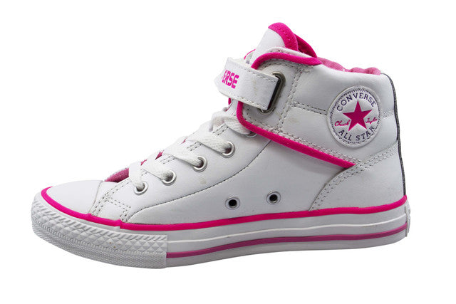 Converse Chuck Taylor PC Kids White/Pink Trainers