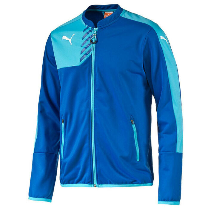 Puma Mestre Walk Out Jacket Training Track Top Mens Jumper Blue 654372 02 A71C