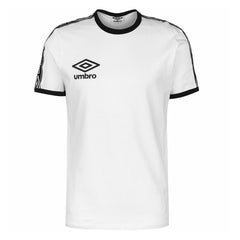 Umbro Mens White Ringer T-Shirt