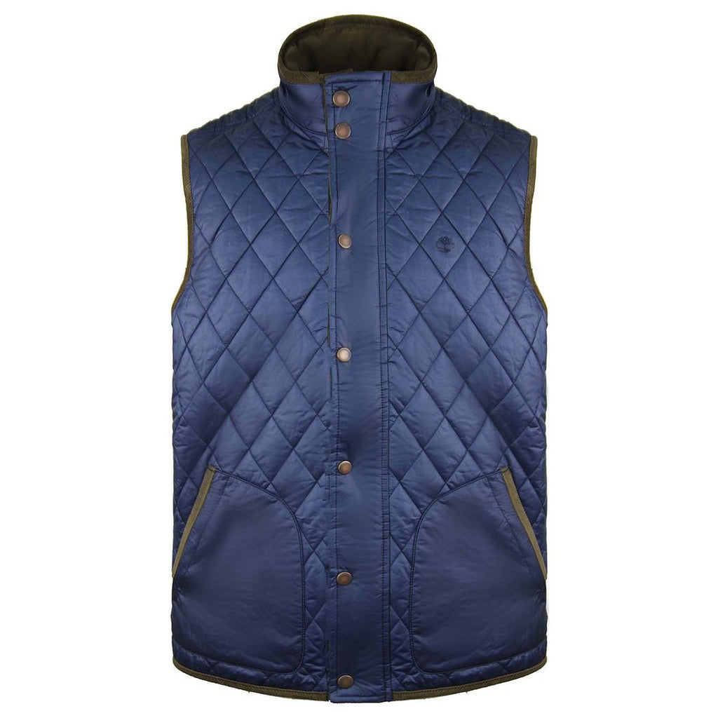 Timberland Zip Up Navy Blue Mens Skye Peak Lightweight Gilet 6967J 019