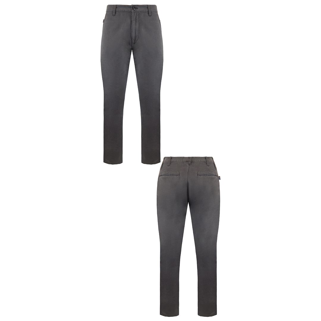 Armani Jeans Regular Fit Mens Grey Trousers