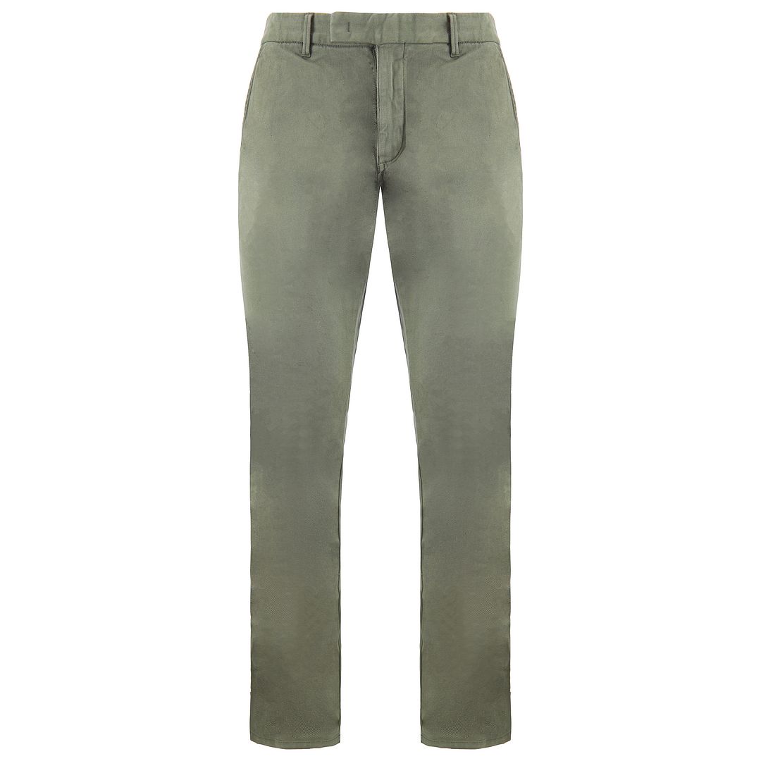 Armani Jeans Regular Wait Mens Green Chinos