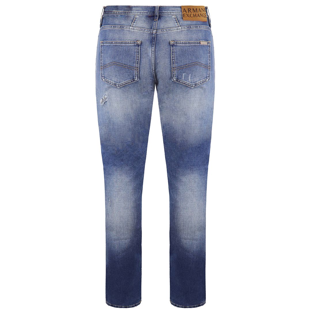 Armani Exchange Ripped Mens Jeans