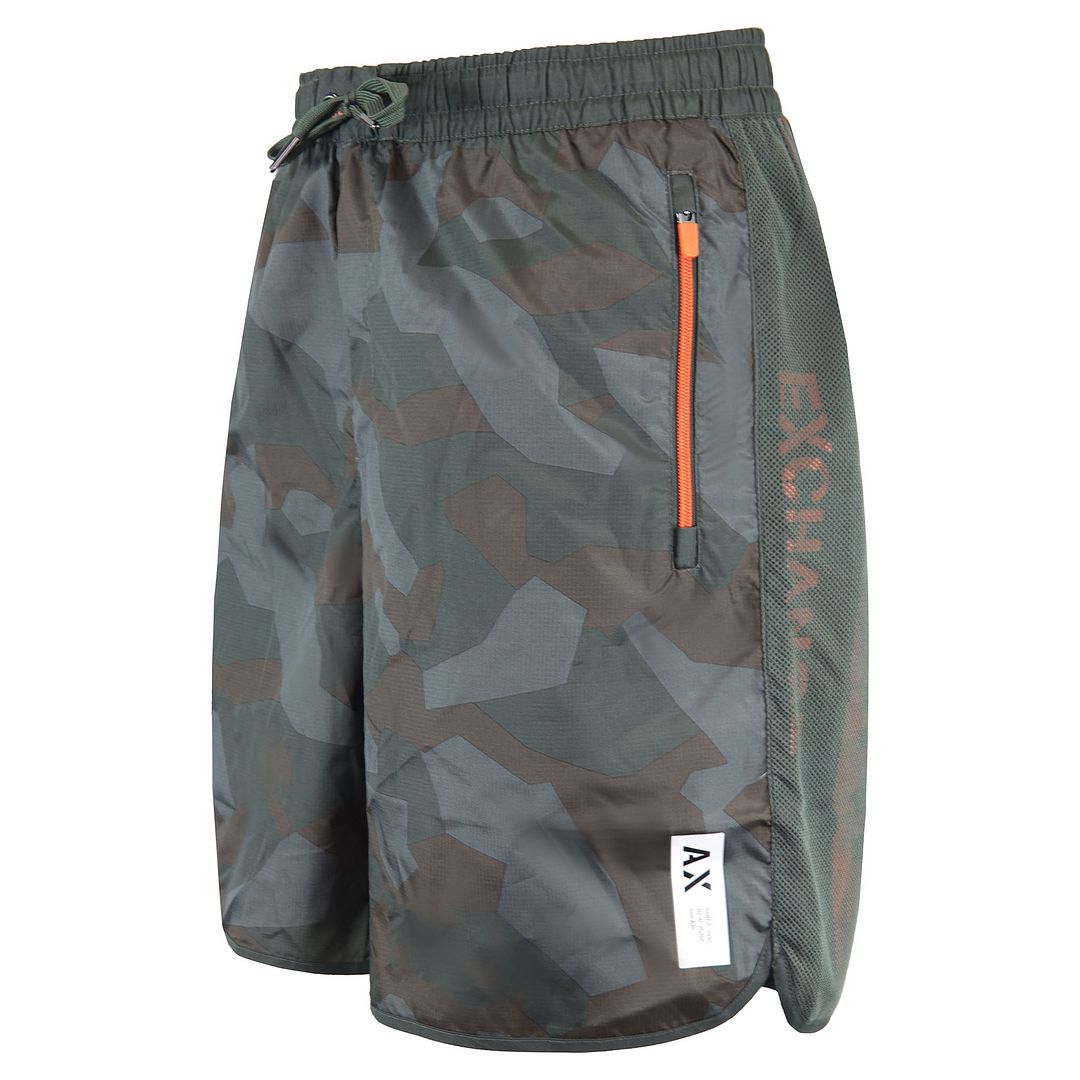 Armani Exchange Camo Mens Shorts