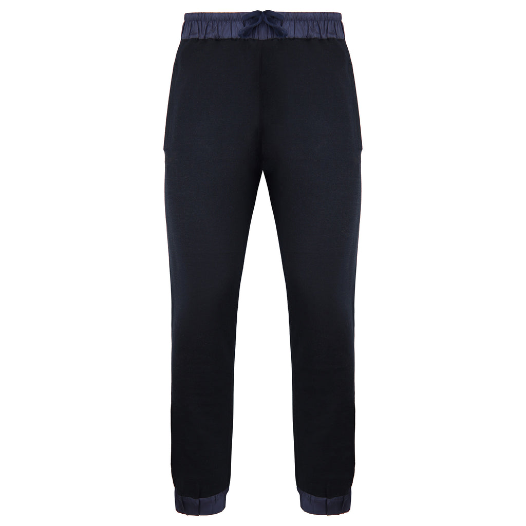 Armani Mens Navy Blue Track Pants