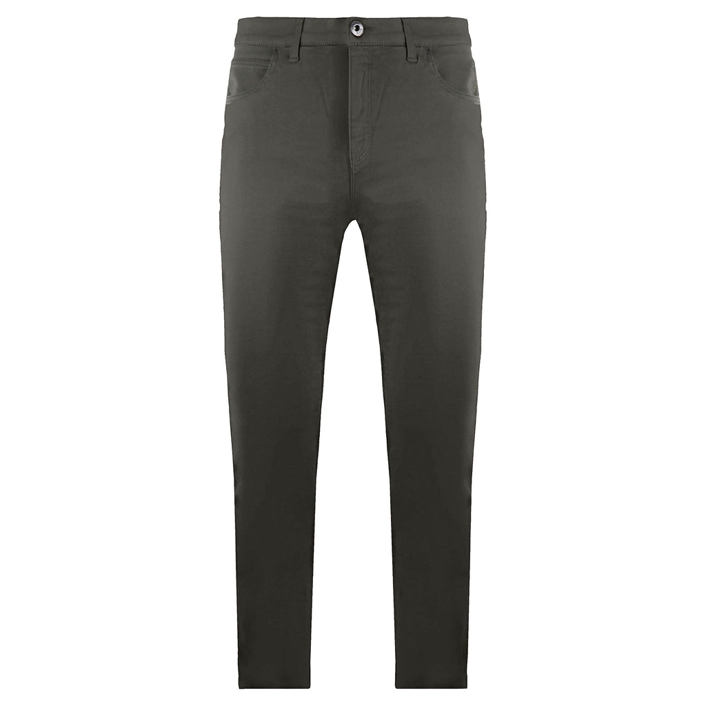 Armani Jeans J45 Slim Fit Mens Dark Grey Trousers