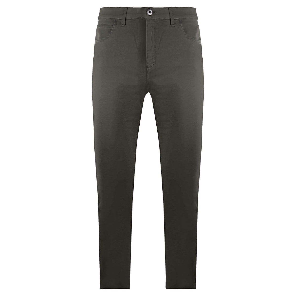 Armani Jeans J45 Slim Fit Mens Dark Grey Trousers