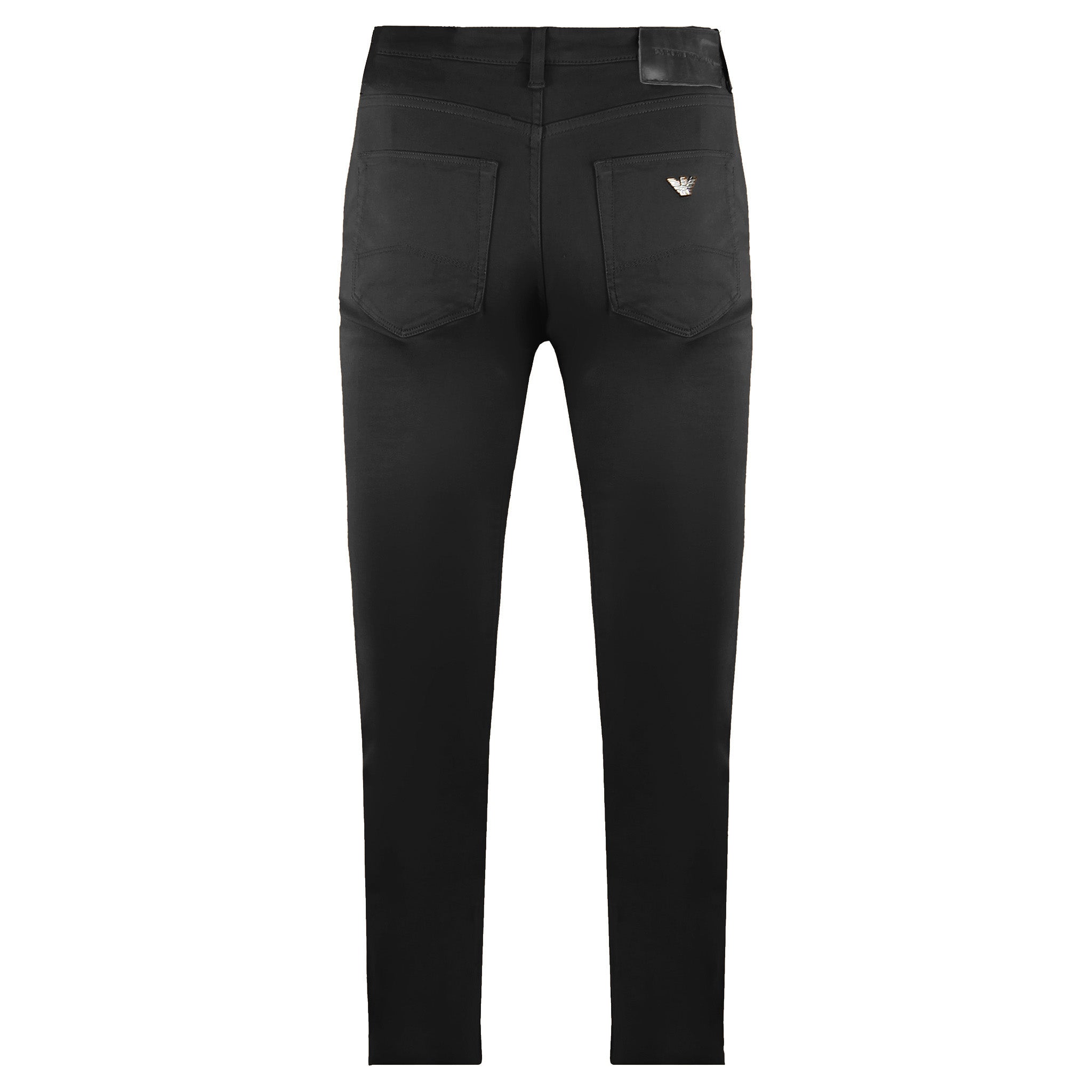 Emporio Armani Slim Fit Mens Black Jeans