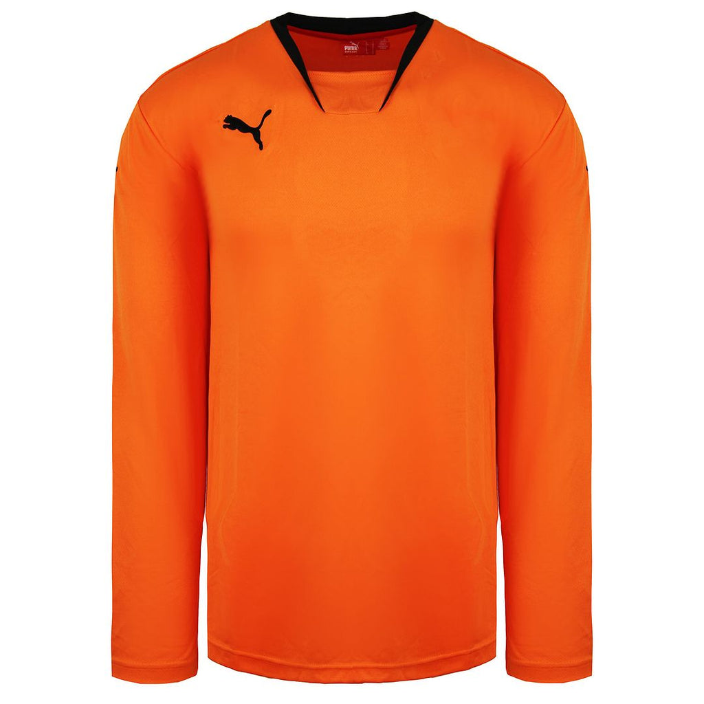 Puma V-Kon Orange Black Mens Football Shirt