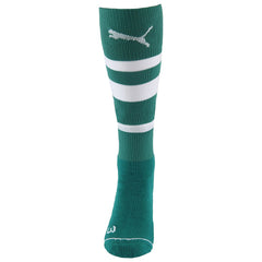 Puma V3.08 Striped Green White Mens Football Socks