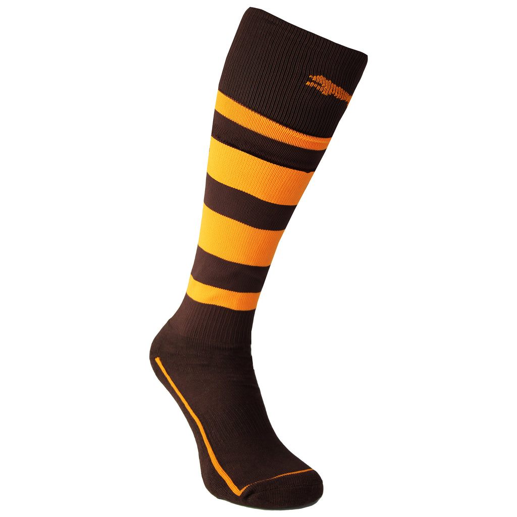 Puma V.3.08 Mens Brown Orange Football Socks