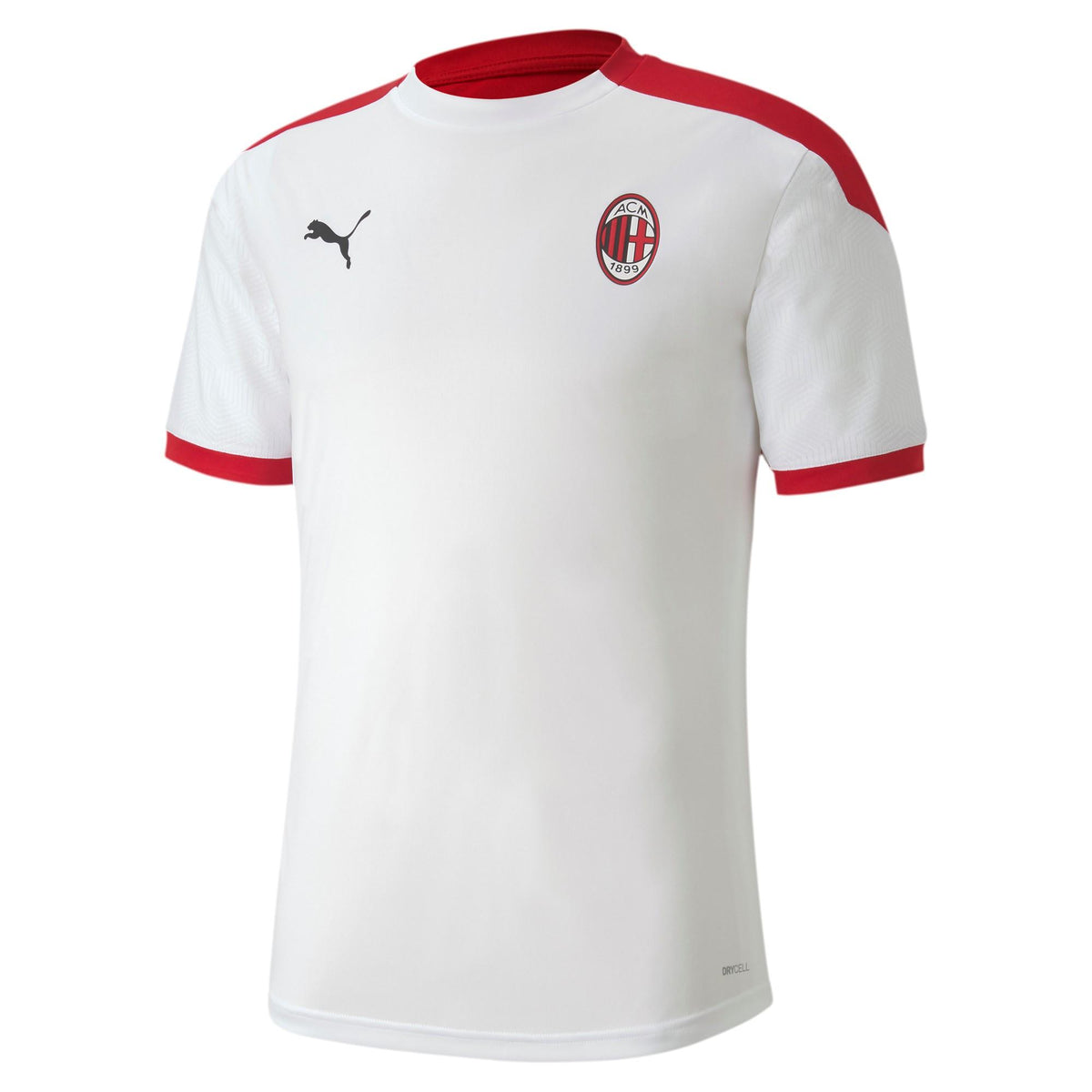 Puma AC Milan 2020/21 Mens White/Red Football Shirt