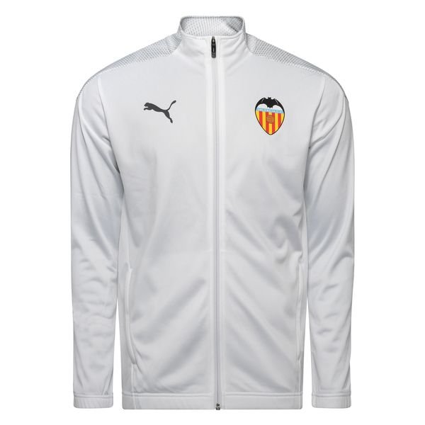 Puma Valencia CF Mens White Stadium Jacket