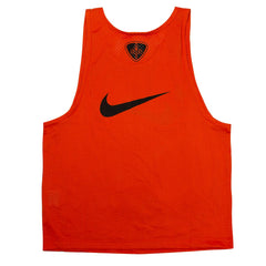 Nike Logo Mens Orange Sports Bib