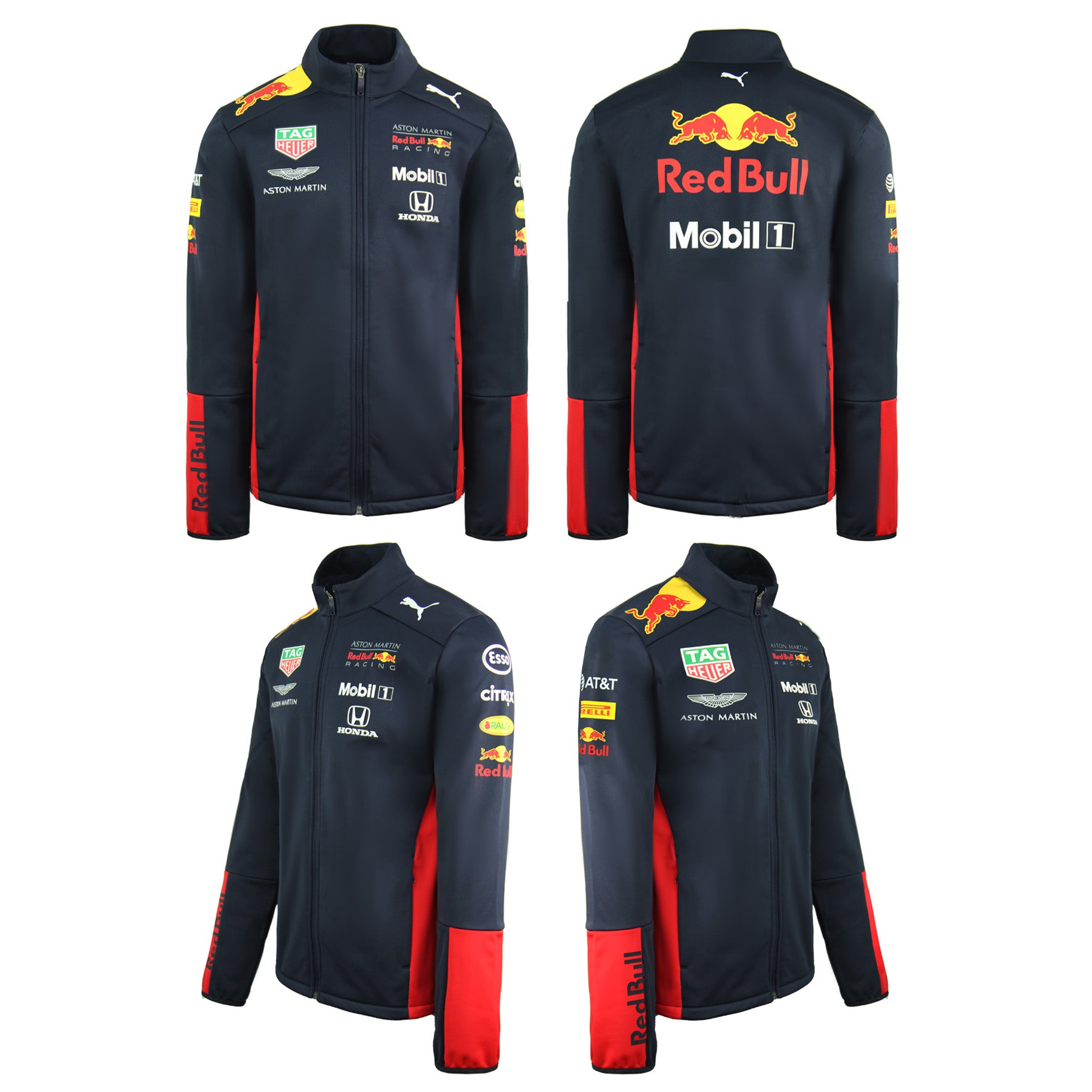 Puma Aston Martin Red Bull Racing Team F1 Mens Softshell Jacket