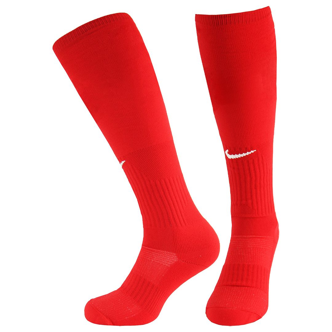 Nike Graphic Logo Red Mens Long Solid Game Socks 785877 660