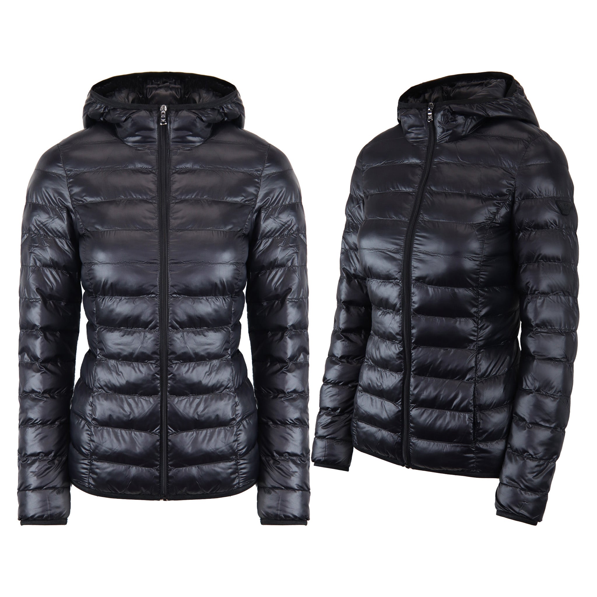 Emporio Armani Womens Black Jacket