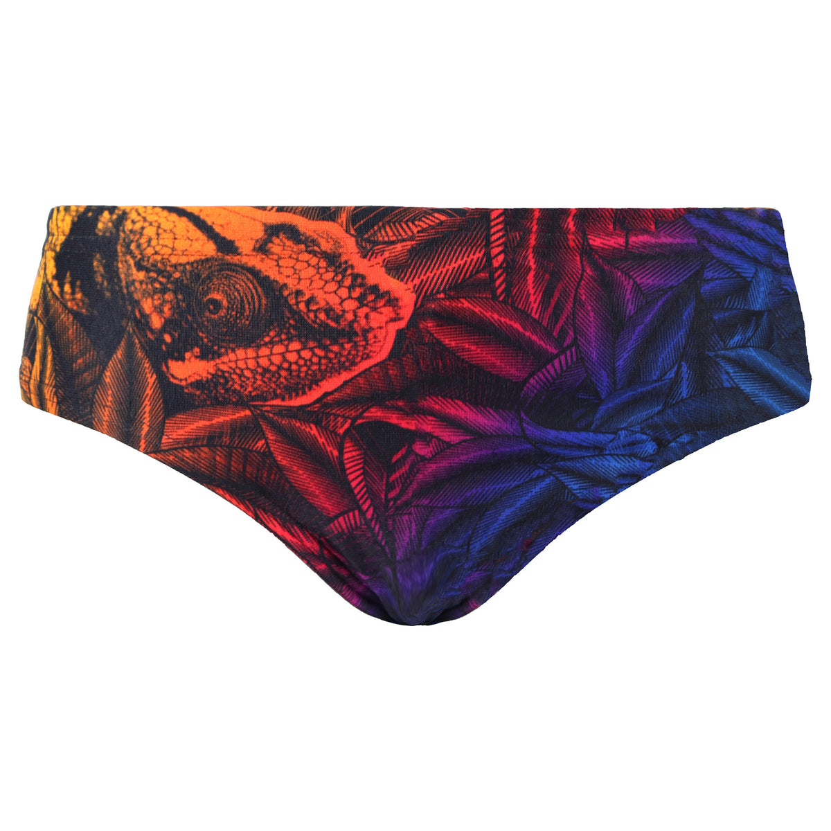 Speedo JungleLizzard Digital Placement6.5CM Black Junior Swim Briefs