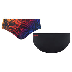 Speedo JungleLizzard Digital Placement6.5CM Black Junior Swim Briefs