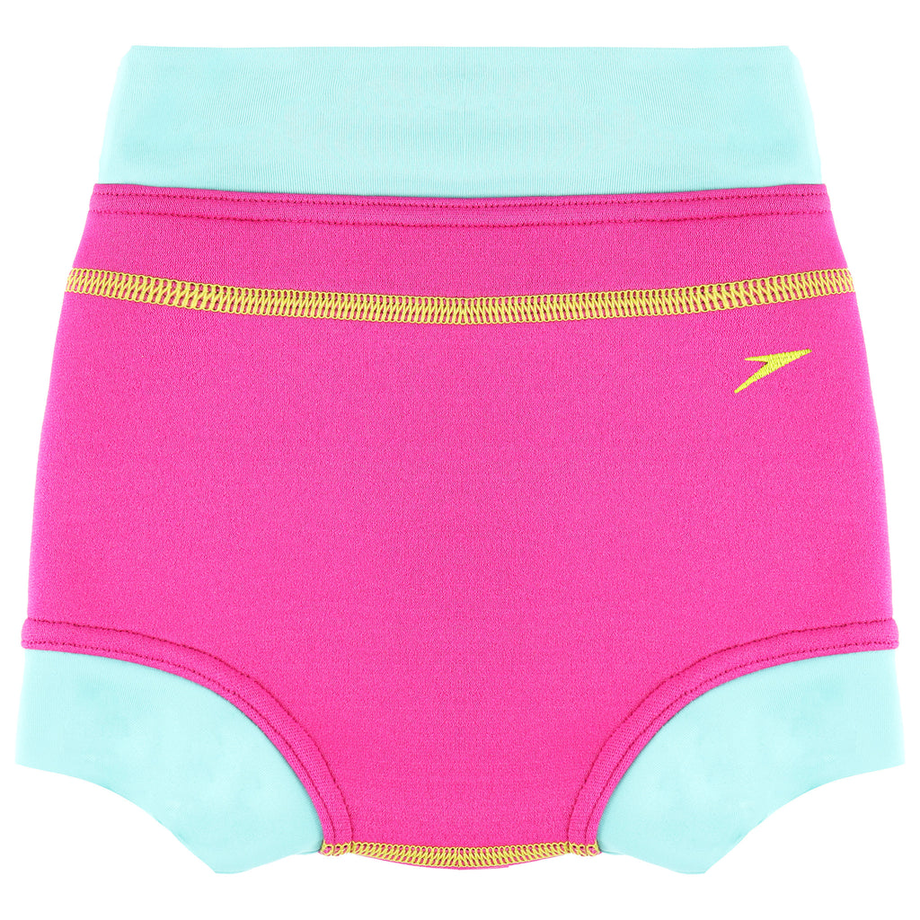 Speedo Blue Pink Kids Swim Nappy Cover