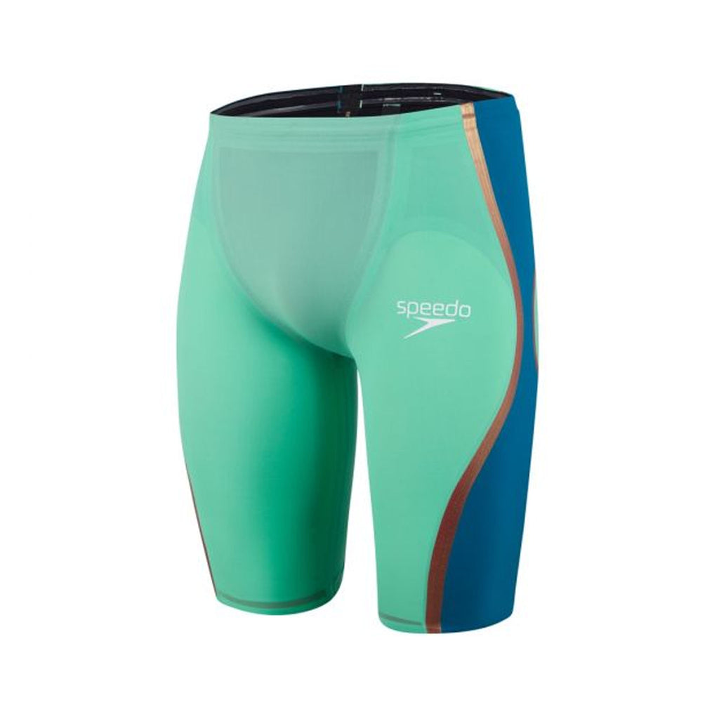 Speedo Fastskin LZR Pure Intent Mens Green Blue Jammer