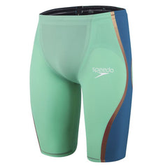 Speedo Fastskin LZR  High Waisted Green Blue Mens Jammer