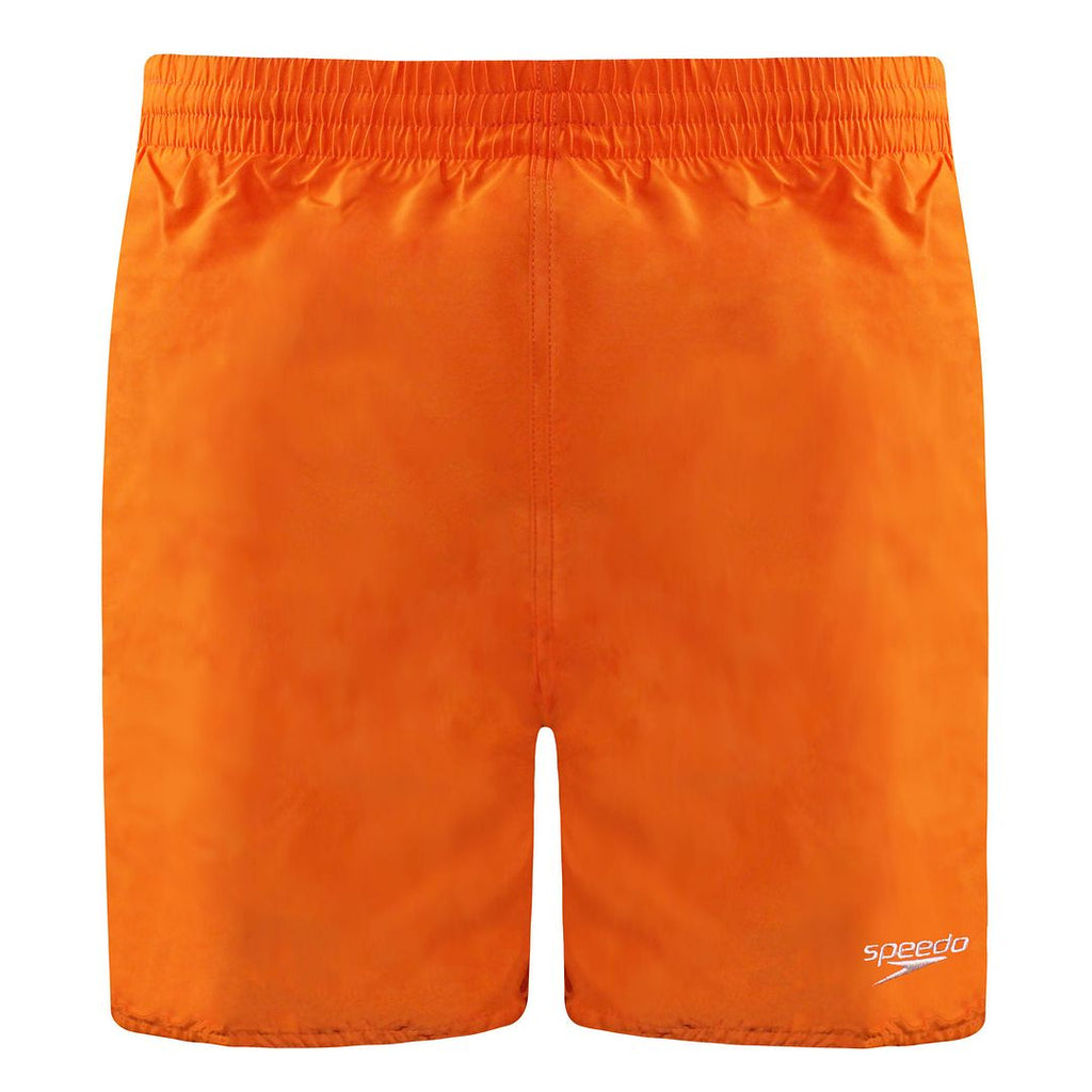 Speedo Stretch Waist Mens Orange 16" Swim Shorts