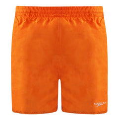 Speedo Stretch Waist Mens Orange 16" Swim Shorts