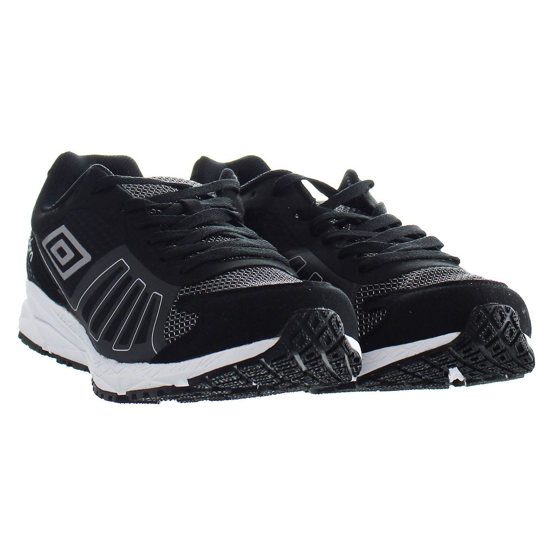 Umbro Pro Runner Black Mens Trainers