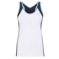 Head Talia Womens White Tennis Tank Top