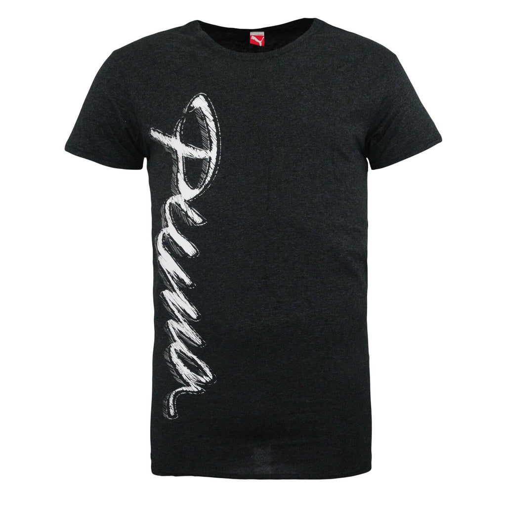 Puma Womens Oversize Charcoal T-Shirt