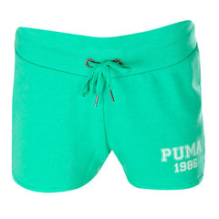 Puma Style Athletic Womens Mint Leaf Cotton Sport Short Shorts 836403 32 DD46