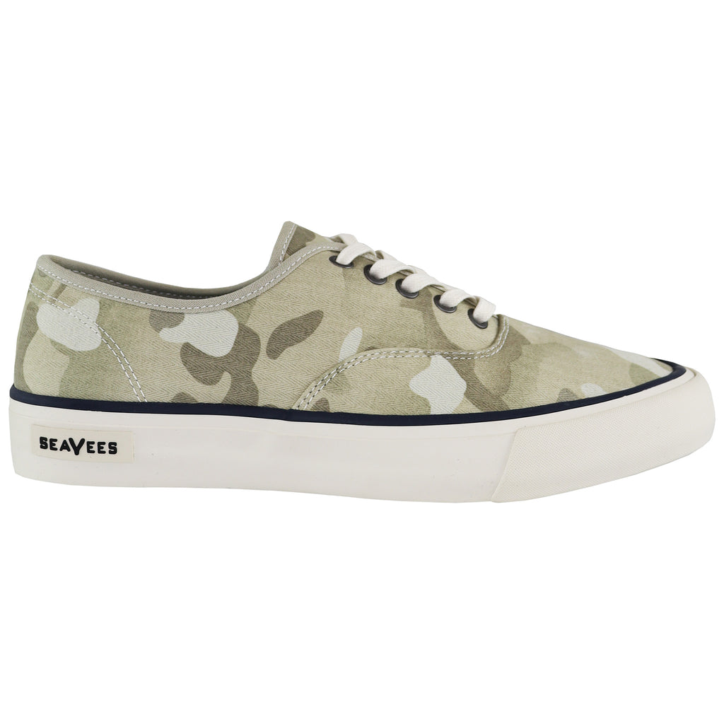 SeaVees Legend Camoflauge Beige Mens Plimsolls