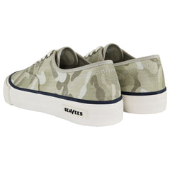 SeaVees Legend Camoflauge Beige Mens Plimsolls