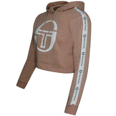 Sergio Tacchini Goran Hoodie Womens Pink Cropped Jumper