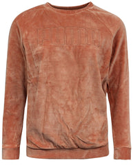 Puma Velour Womens Velvet Peach Jumper