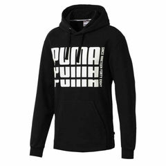 Puma Rebel Bold Mens Black Hoodie