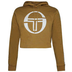 Sergio Tacchini Goran Womens Camel Cropped Hoodie