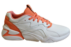 Puma Nova x Pantone 2 Living Womens White/Coral Trainers