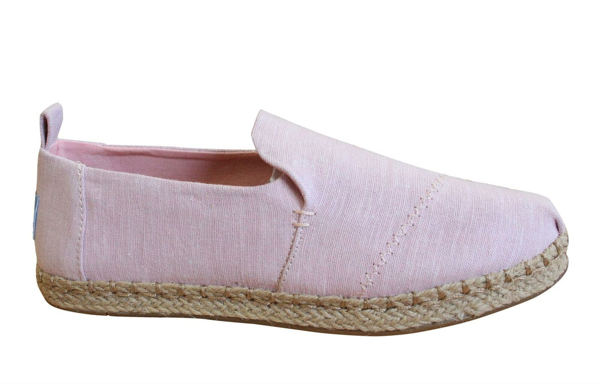 Toms Deconstructed Womens Pink Espadrilles