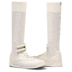 Reebok Classic Freestyle Hi Ultraknit Womens White Trainers