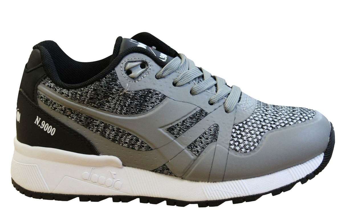 Diadora N9000 Moderna Mens Grey Trainers