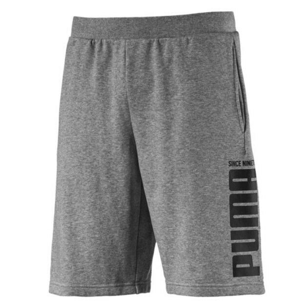 Puma Rebel Mens Grey Shorts