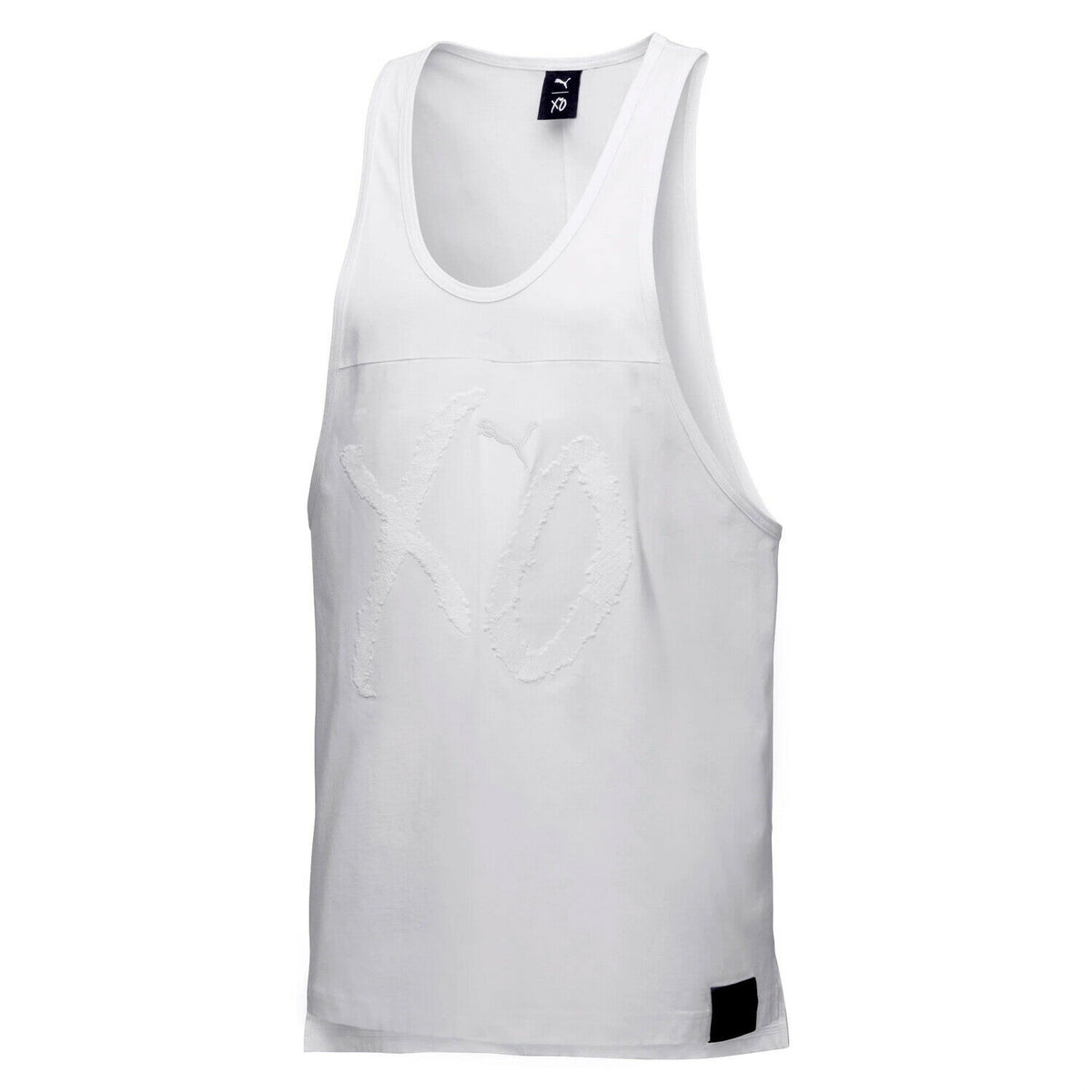 Puma x XO Tank Top The Weeknd Mens White Gym Vest